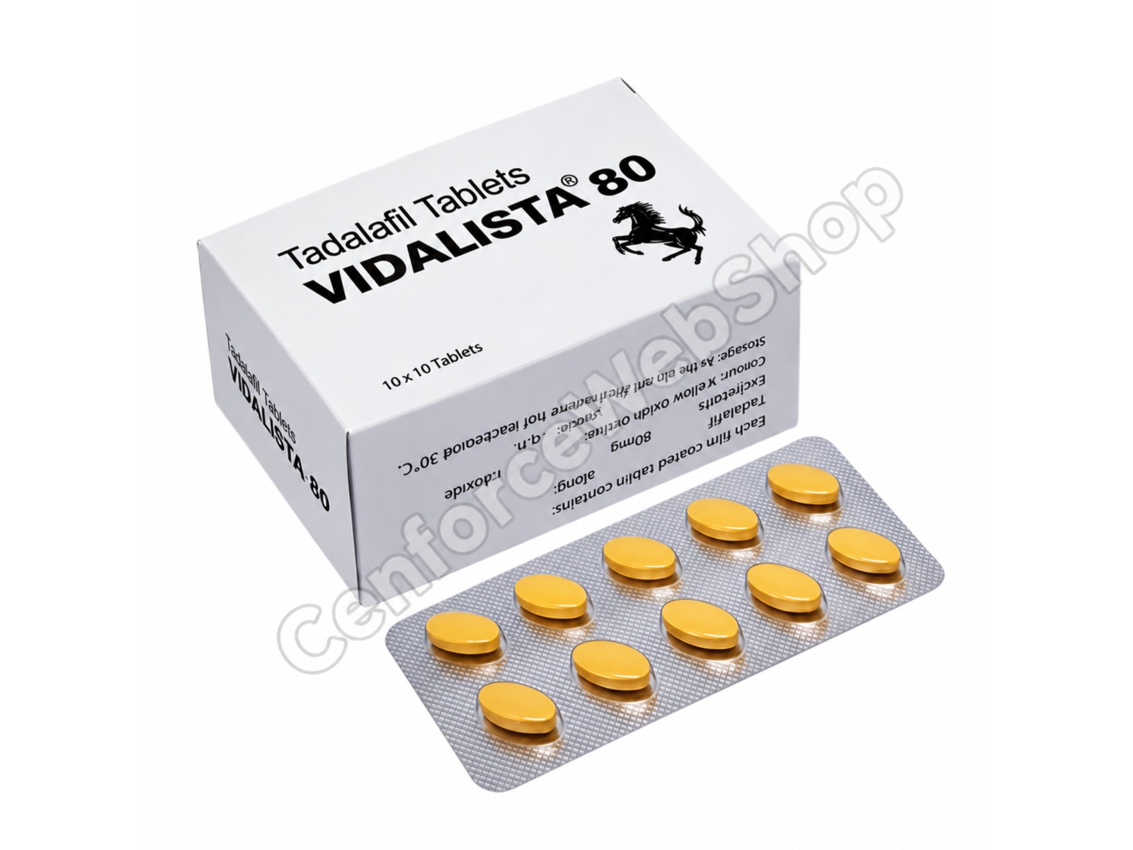 Vidalista 80 mg (Tadalafil)