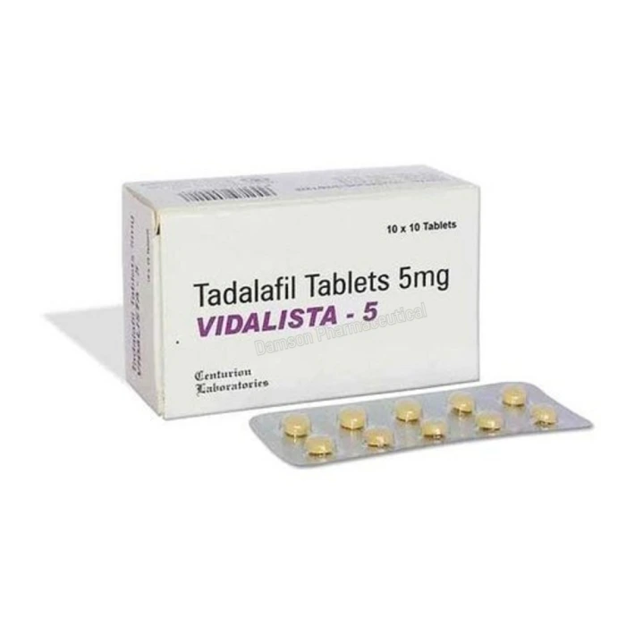 Vidalista 5 mg (Tadalafil)