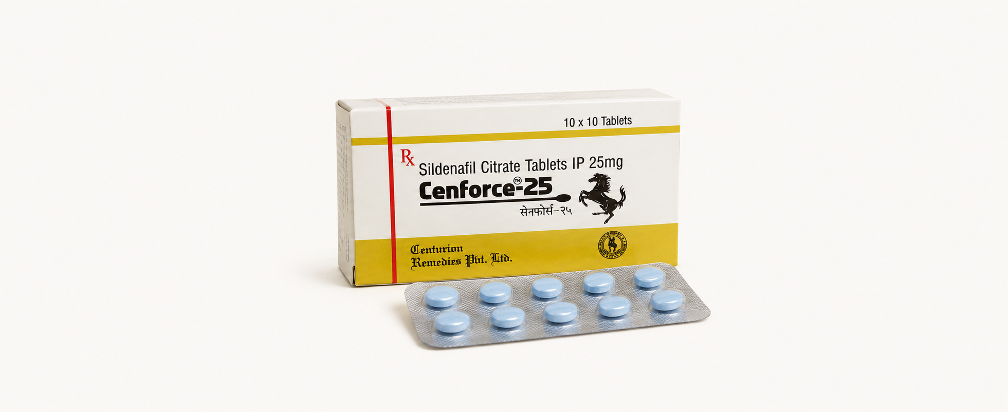 Cenforce 25 mg ( Sildenafil)