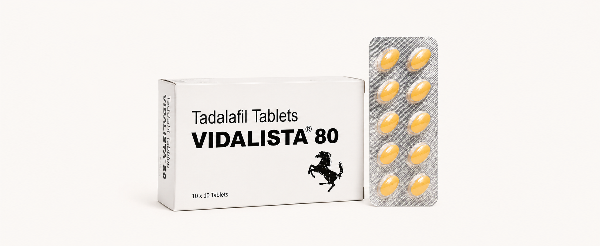 Vidalista 80 mg (Tadalafil)