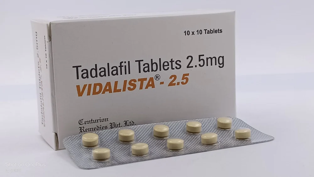 Vidalista 2.5 mg (Tadalafil)